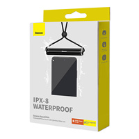 Baseus AquaGlide BS-PC030 waterproof IPX8 with cylindrical clasp case-Black
