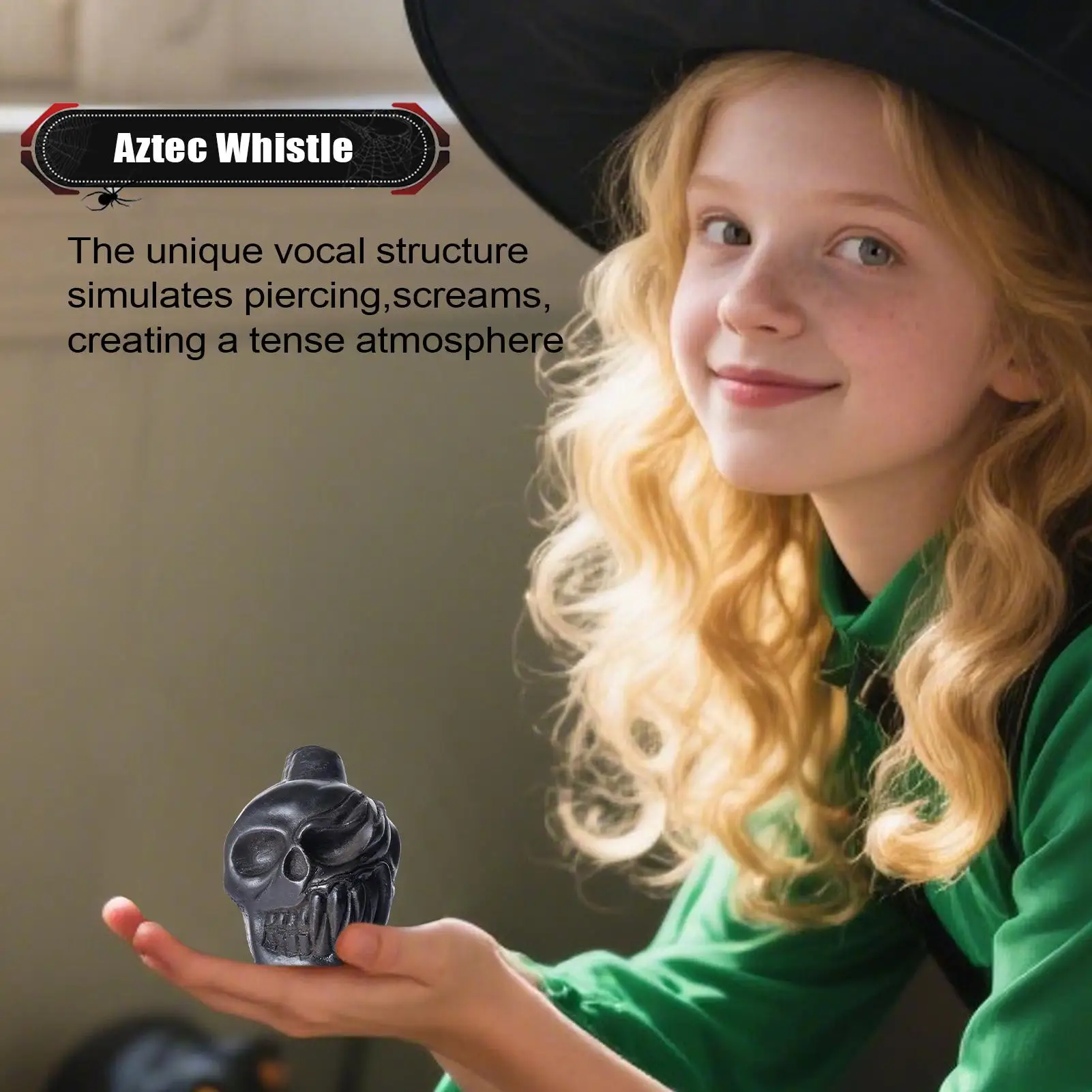 Esqueleto professores apito halloween crânio apito fabricante de ruído crânio adereços gritando brincadeiras colecionáveis para sala de aula cosplay
