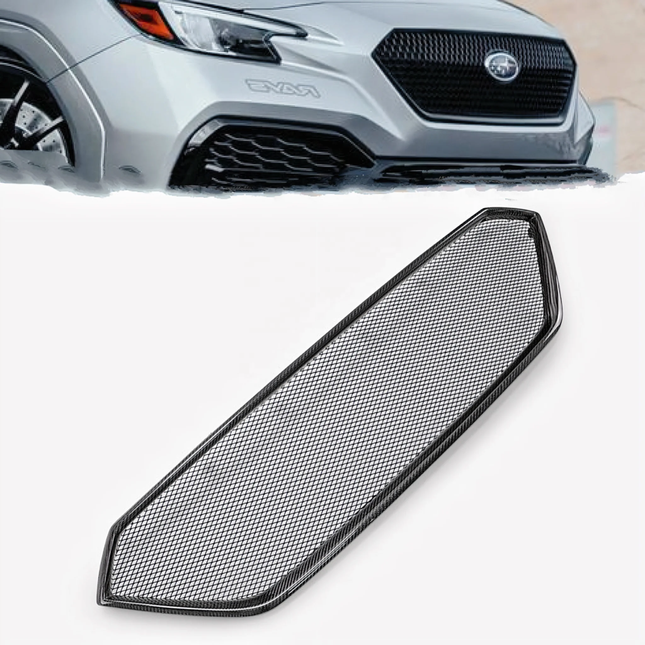 

For Subaru WRX VBH S4 EPA Type Front Grill Subaru STI Front Bumper Grilles Dry Carbon High Quality