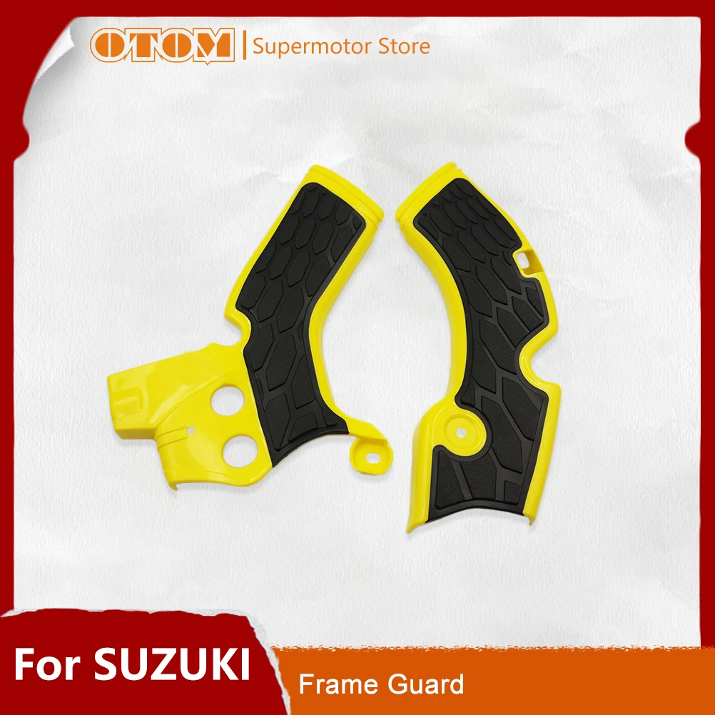 Image of Motorrad Zubehör 2010-2018 X-Grip Rahmen Schutzfolie Abdeckung Schutz Kunststoff Shell Grip Für Suzuki RMZ250 Dirt Bikes