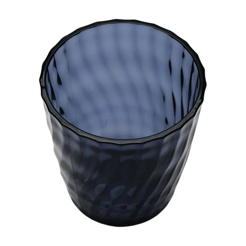 كوب أكريليك قصير منقوش بقوة 14 أونصة، أزرق #4