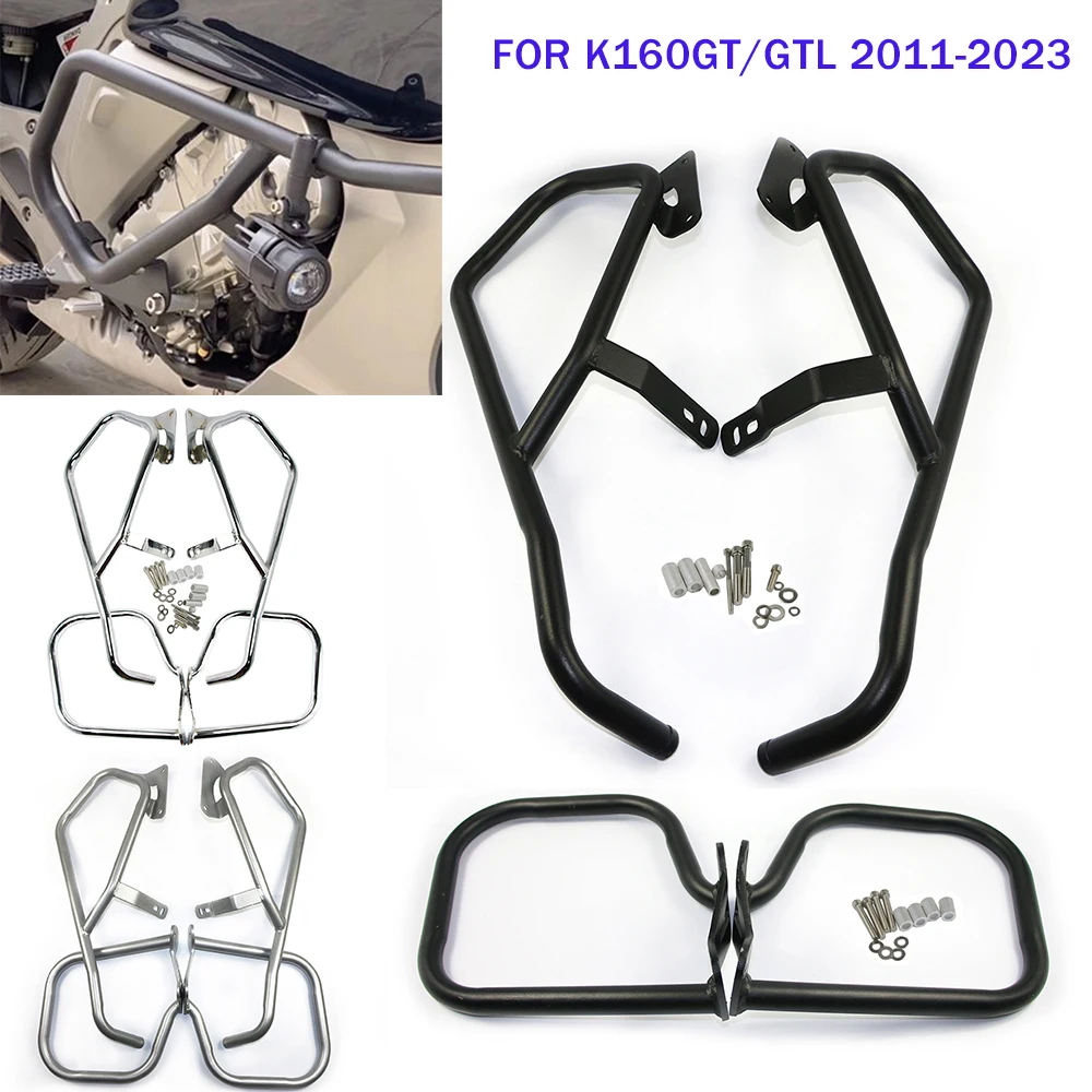 

For BMW K1600GT K1600GTL K1600 GT GTL 2011-2024 2025 Motorcycle Engine Tank Guard Highway Crash Bar Bumper Stunt Cage Protection