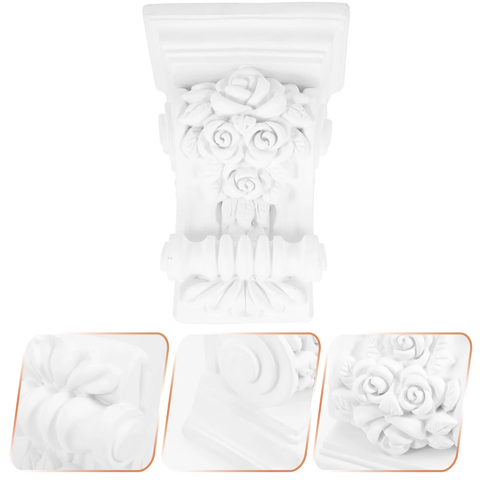 

Легкий европейский стиль, декоративная резьба, украшение для дома, потолок, прочный, простая установка, угловые корбели, белый цвет