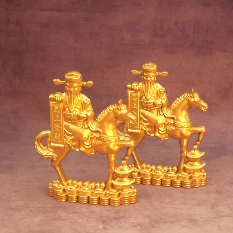 Fortune Horse Wealth Crafts Instant Prosperity Ornament Home Living Room Wine Cabinet Office Decoration