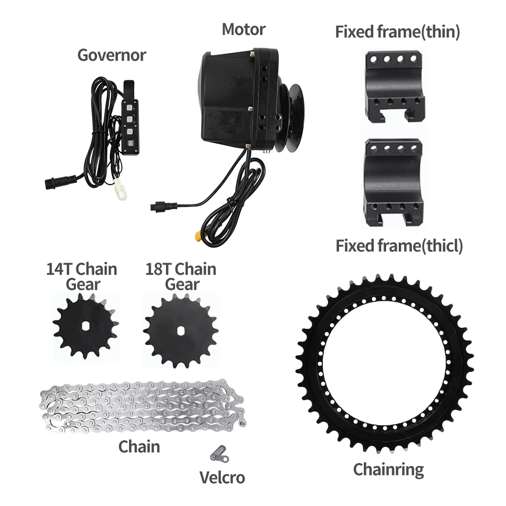 

Flipsky Z9 Bicycle Speed Booster Kit For Increased Speed With 48V 5.2AH / 9AH Battery