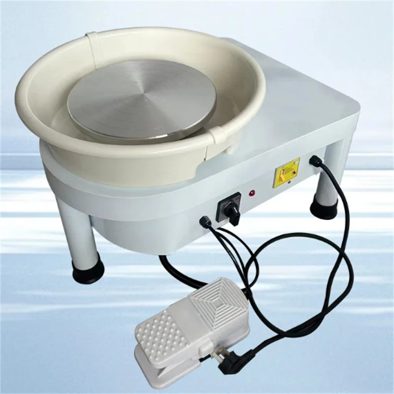 

28cm(Customizable) Electric Pottery Wheel Foot Pedal Control LCD Touch Screen Ceramic Clay Art Craft Tool for Pottery Studio