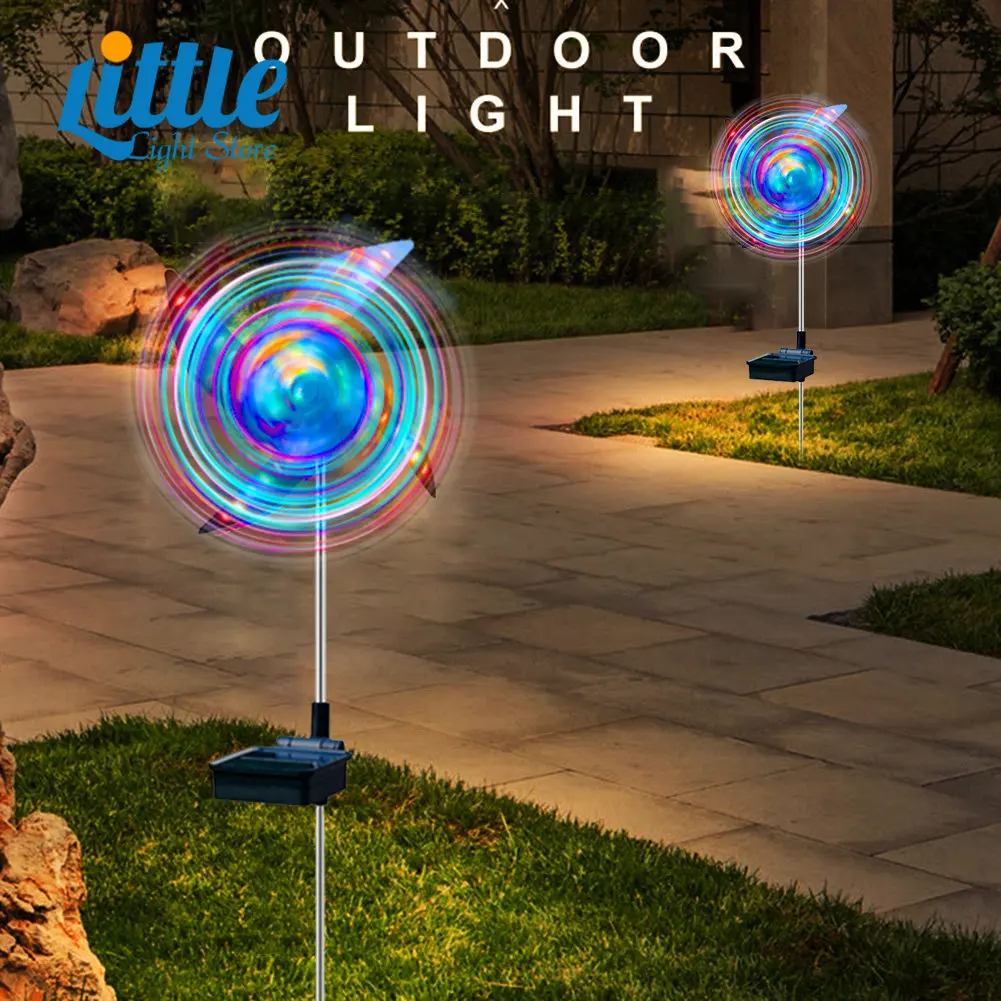 

Outdoor Windmill Light Festival Landscape Light LED Light Garden Windmill Waterproof Night Light Solar Decorative Light