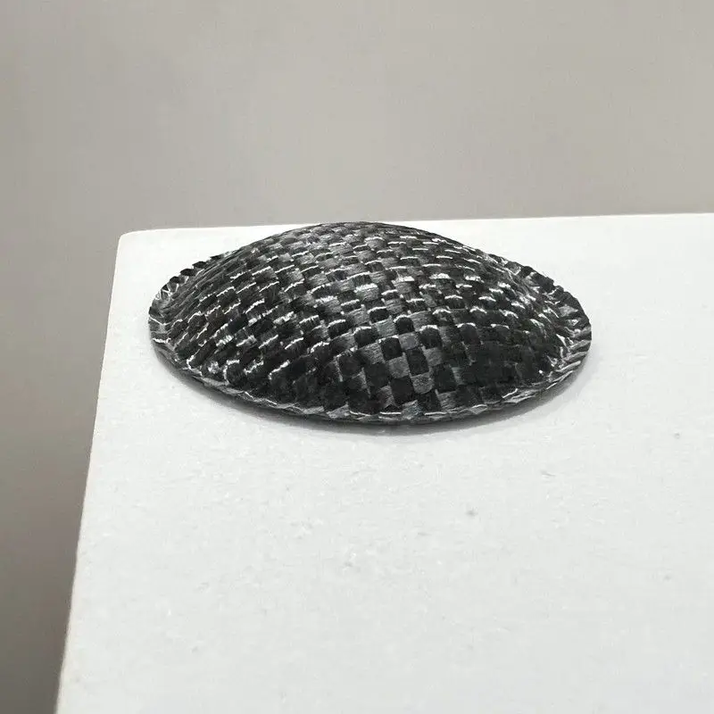 

2 шт., 40 мм, черные пылезащитные колпачки для купольного динамика, чехлы для ремонта басов/низечастотных динамиков