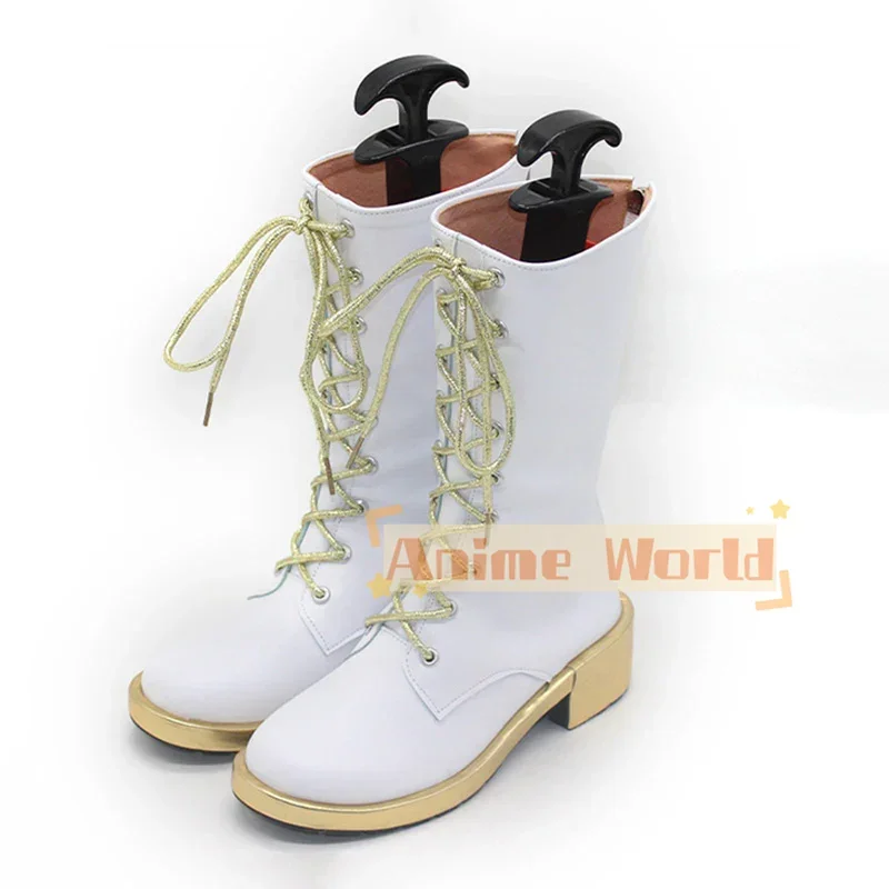 Dzieci Chłopcy Dziewczęta Gra KPop Demon Hunters HUNTR/X Zoey Buty Cosplay Botki Halloween Karnawałowe Buty Szyte na Miarę