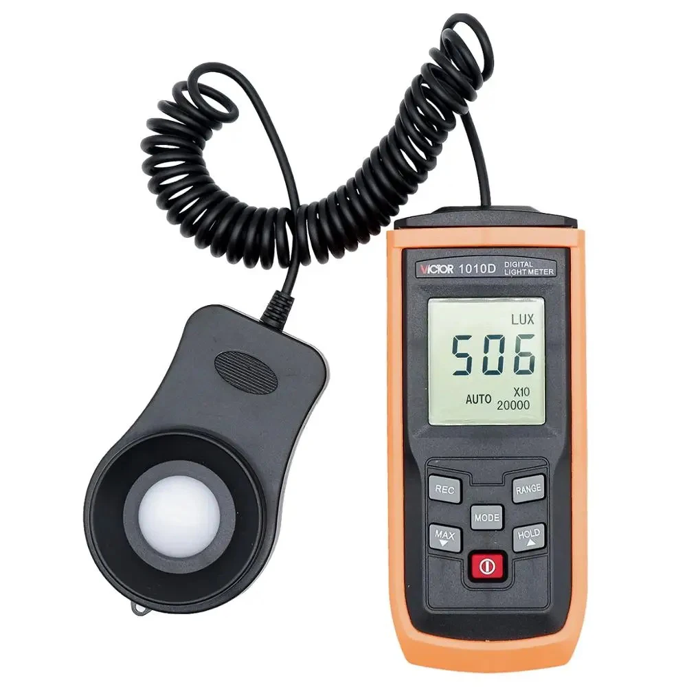 Handheld Digital Light meter LCD Fotometro Photography Luminometer Max Min 0-200000 LUX Photometer Illuminance Tester luxometro