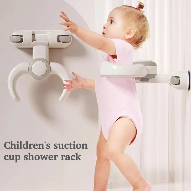 

Baby Bath Stand with Strong Suction Cups Ergonomic Handle Secure Bathing Support for Newborns, Infants, Non-Slip Tub Accessories