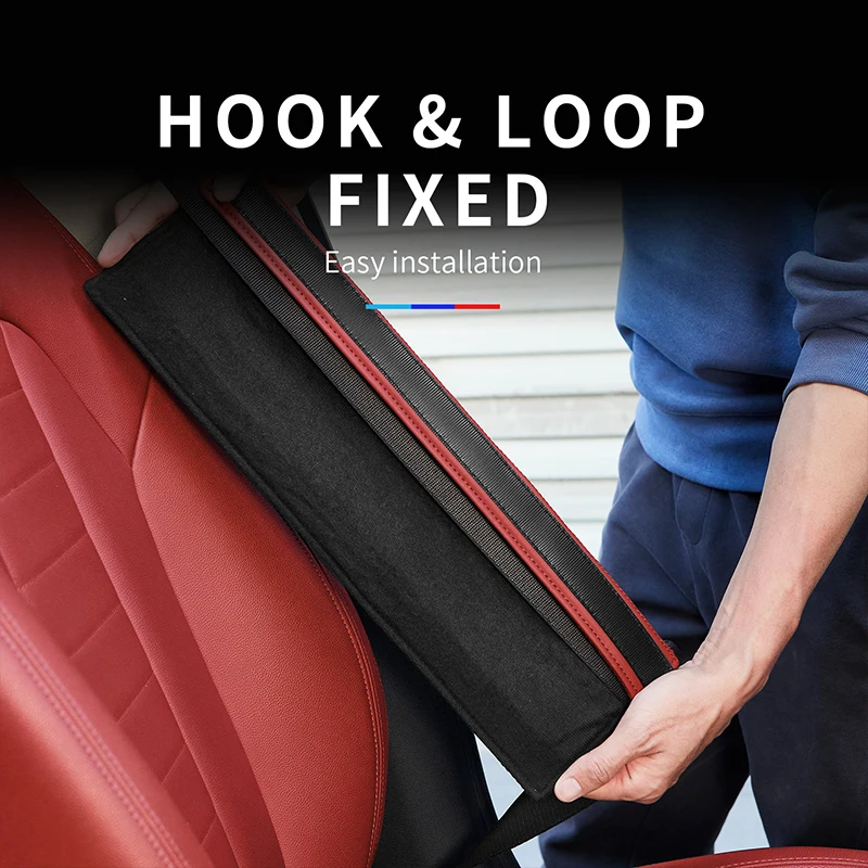حزام أمان السيارة غطاء قابل للتعديل الكتف حامي الوسادة ل ألفا روميو جوليتا ميتو ستيلفيو 147 156 اكسسوارات السيارات الداخلية