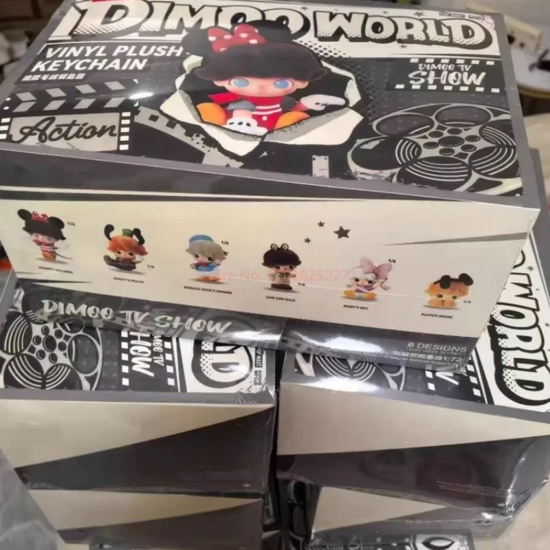 【In Stock】Pop Mart | Dimoo World × Disney Series | Vinyl Plush Collectible Blind Box (Toy/Figure)