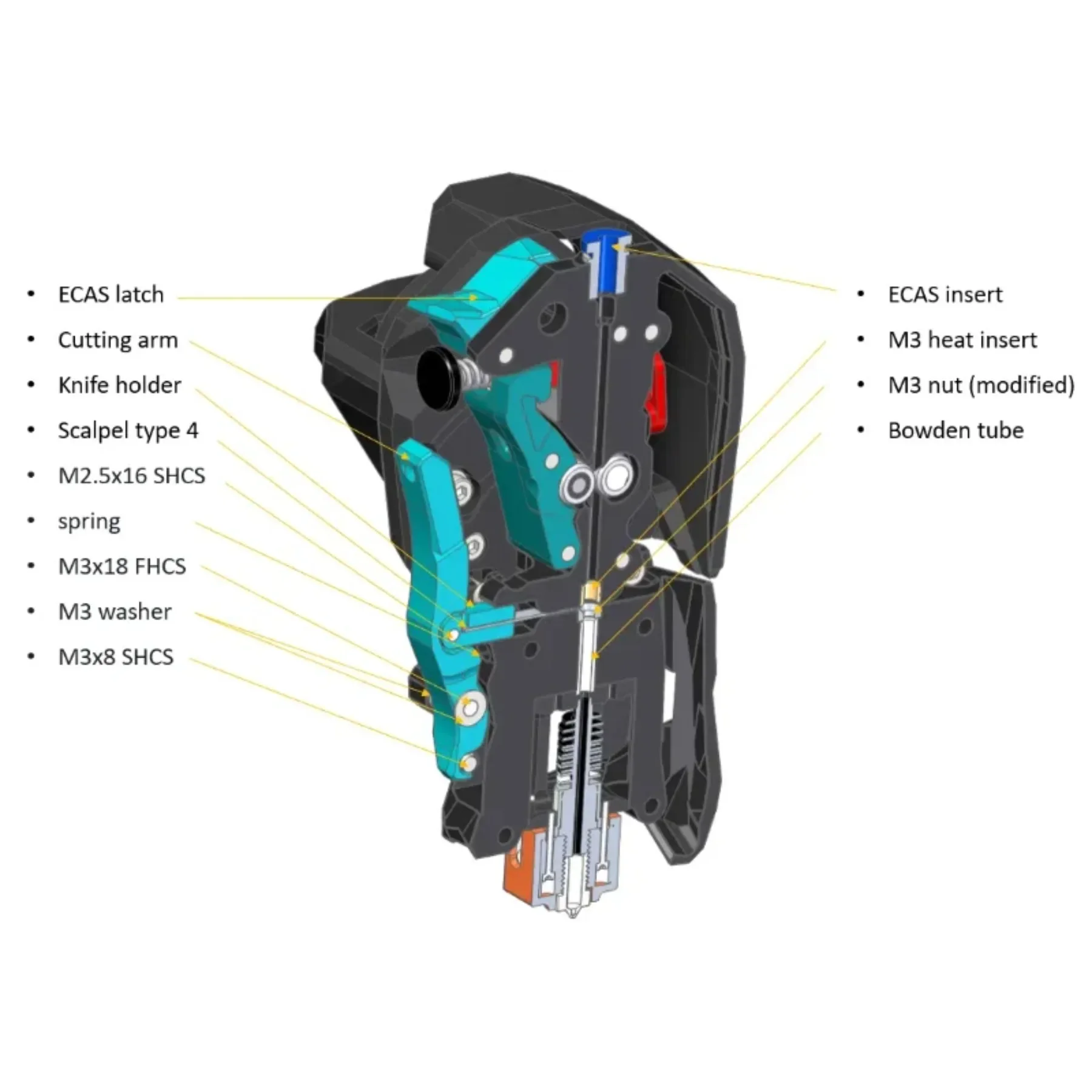 Blurolls AD5X Replacement Gear Set Hardened Steel Extruder Components for Reliable 3D Printing
