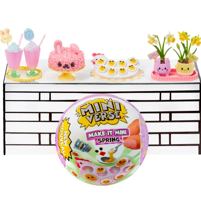 

Miniverse Easter Limited Edition Third-Generation Food Diy Blind Ball Spring Season Limited Edition Dessert Ball Mga Revival New