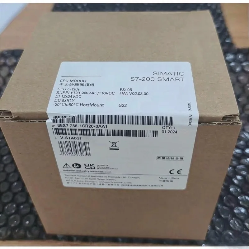 S7 200 SMART SR20 ST20 SR30 ST30 SR40 ST40 SR60 ST60 CR CPU PLC 6ES72881ST200AA1 6ES72881SR200AA1