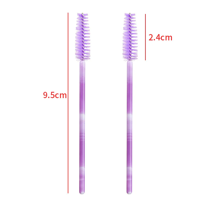 50PCS Eyelashes Brushes Set Wholesaler Disposable Lash Mascara Brush Lashes Extension Eyebrow Wands Applicator Makeup Tool