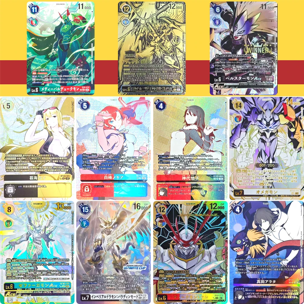 

Персонажи аниме Digimon Adventure Yagami Taichi DIY Домашняя текстура Xtreme Коллекция карточных игр игрушки Рождественский подарок на день рождения