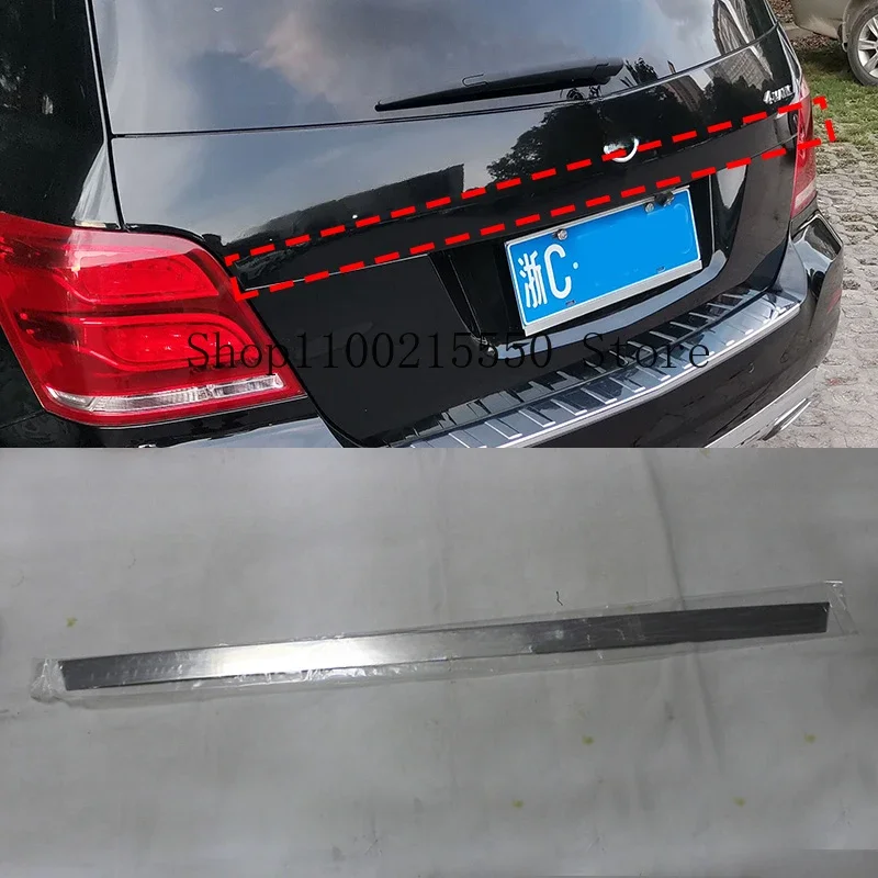 

Полоса для крышки багажника Mercedes-benz GLK 200/260/300/350 из нержавеющей стали, аксессуары для молдинга автомобиля