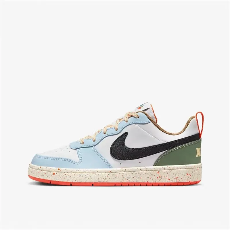 حذاء Nike Court Borough Low2 للسيدات ذو قصة منخفضة كاجوال مقاوم للاهتراء