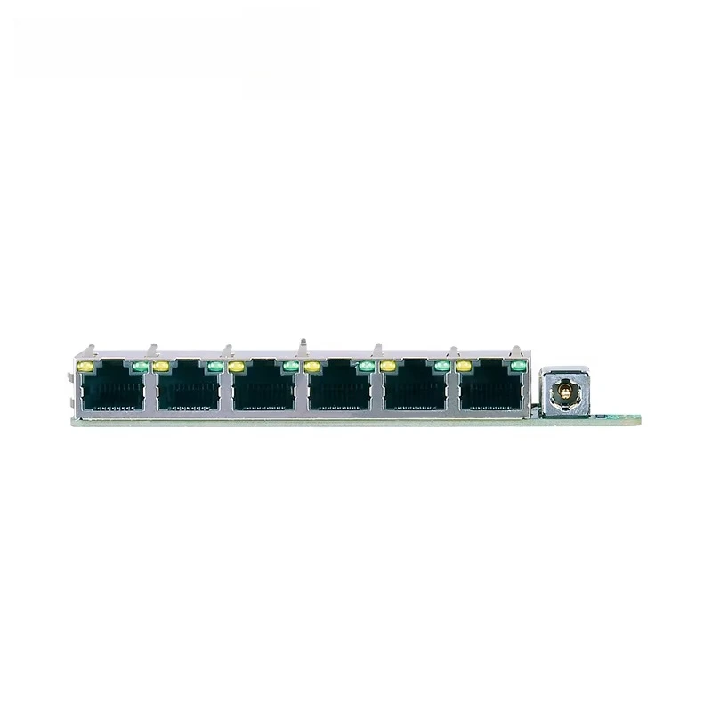 Материнская плата 12-го поколения N100 I3 N305 с 6 LAN-портами, Nano ITX, 1 DDR5, 8 ГБ/16 ГБ ОЗУ, POE, 2 COM, промышленная, для Pfsense Firewall