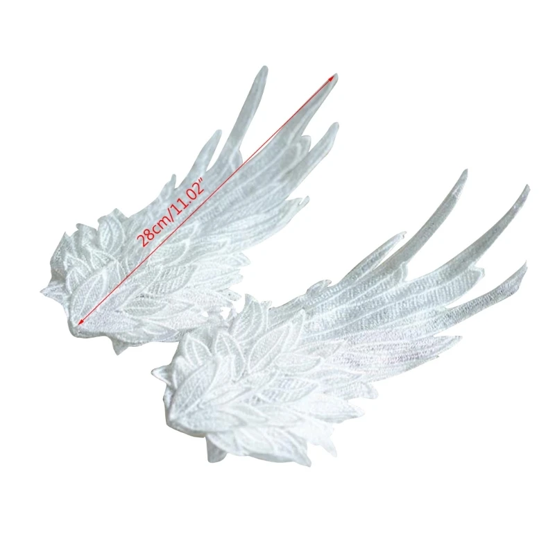 Barrette Angel Wing spinki do włosów Angel Wing spinka do włosów dziewczyna gotycki klips Cosplay Halloween akcesoria do głowy