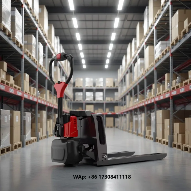 New Electric Pallet Truck 2Ton Hand Pallet Jack with Lithium Battery Forklift for Restaurant & Retail