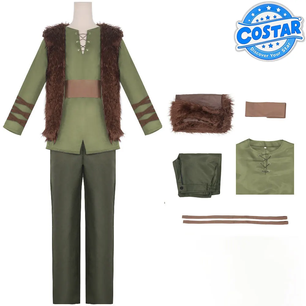 

Anime Cartoon Movie Train Dragons Hiccup Cosplay Costumes Medieval Clothing Vikings Halloween Party Dress Up Outfit Customized