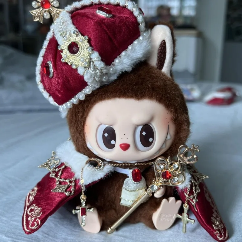 

Для Labubu Coronation детская одежда Раб 15 см без атрибутов плащ короля суда благородный великолепный модные аксессуары для кукол подарок