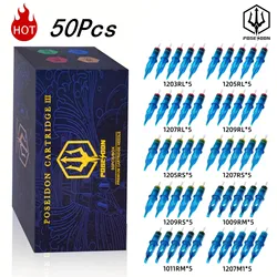Tattoo Needle POSEIDON V3 50Pcs Mix Tattoo Needle For Permanent Makeup Tattoo Machine Disposable Tattoo Needle Tattoo Supplies