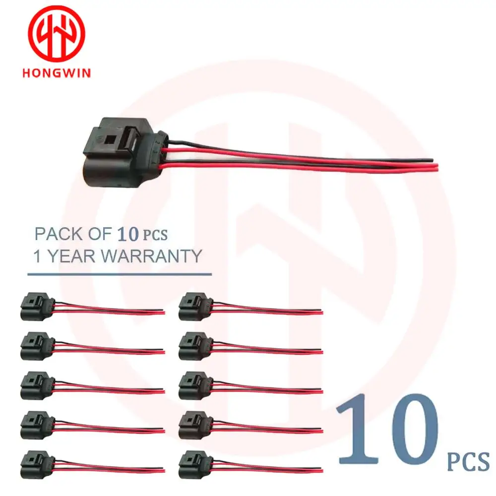 

10 шт. J0973724 разъем катушки зажигания, вилка, ткацкий станок для Audi A3 A4 A5 A6 A8 Q5 VW Jetta Passat 1J0973724 1J0-973-724