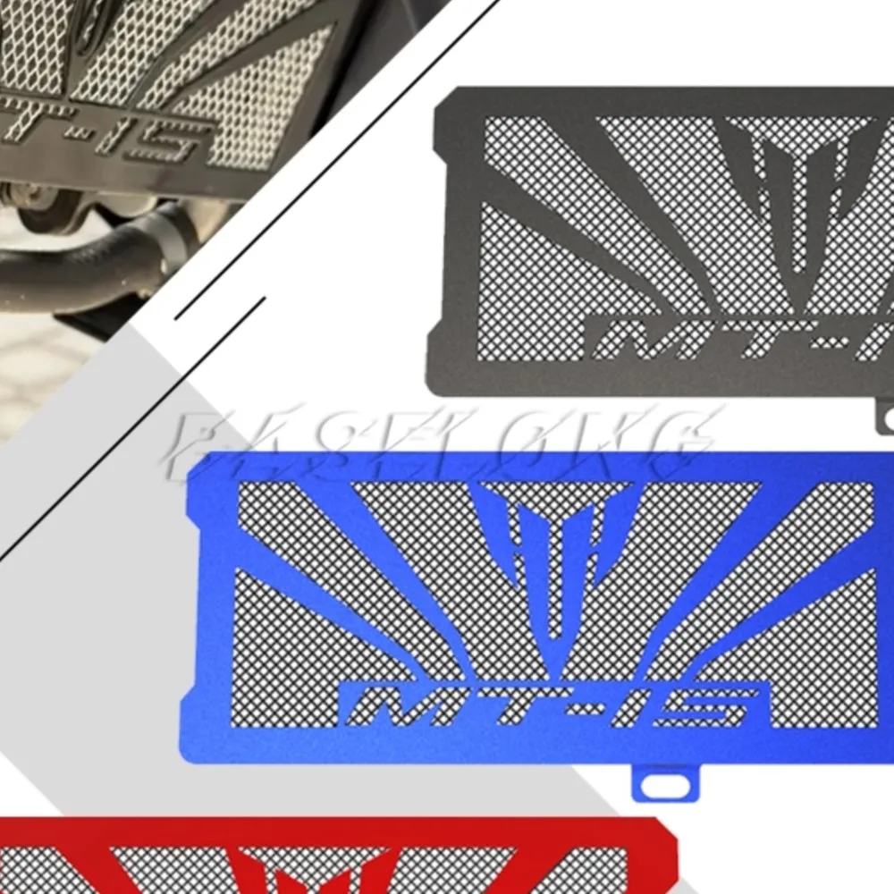 

Motorcycle Accessories Radiator Cover Water Cooler Guard Protector Grill For YAMAHA MT-15 V1 & V2 MT15 M-SLAZ 150 2018-2025 2026