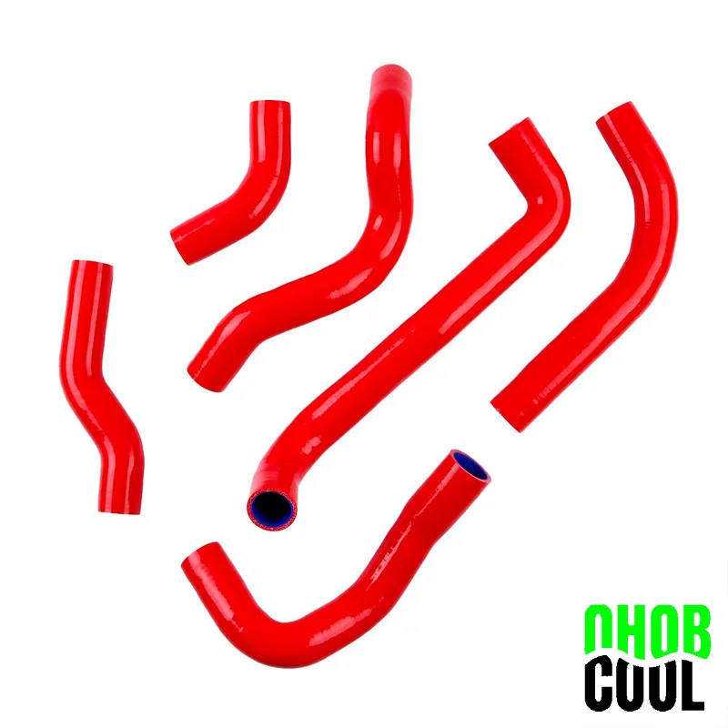 For 1990-2001 Mitsubishi GTO 3000GT / Dodge Stealth 24V V6 Twin Turbo Silicone Intercooler Hose Pipe Kit