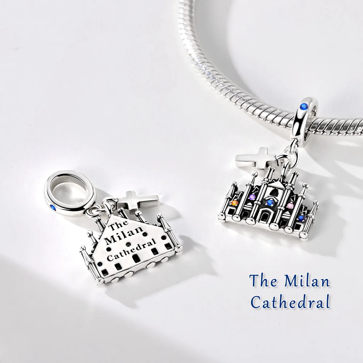 معلم 925 الفضة سحر الأصلي فيينا باريس طوكيو السفر المعلقات صالح سوار Diy بها بنفسك لصنع المجوهرات امرأة #2