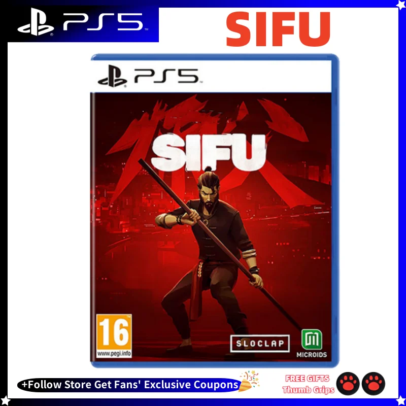 Sony Playstation 5 PS5 New Game CD SIFU Game Card Playstation5 Ps5 Brand New Games Disks SIFU