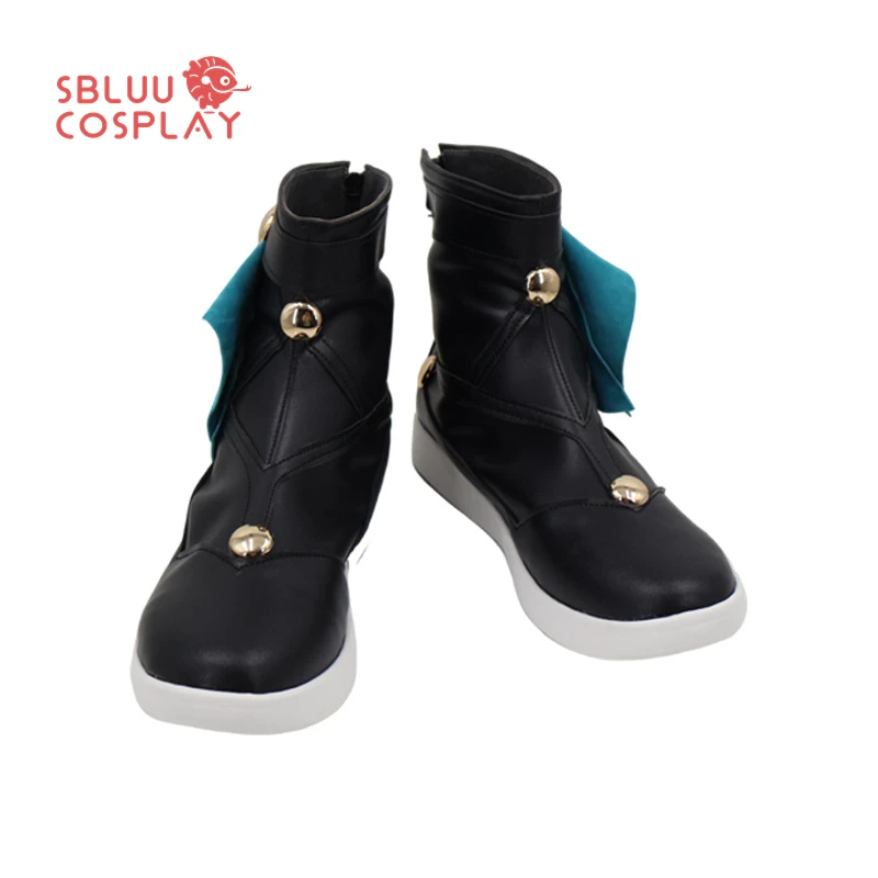 SBluuCosplay Game Honkai Star Rail Qingque Cosplay Shoes Halloween Party Custom Made Boots