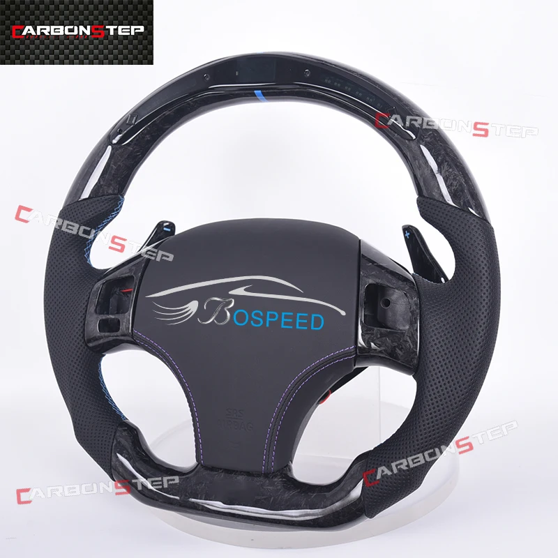 

Leather Suede Carbon Fiber Led Steering Wheel For Lexus IS250 IS350 F RCF ISF GS350 RX350 ES350 ASH LX570 IS300 GX460 GSl10