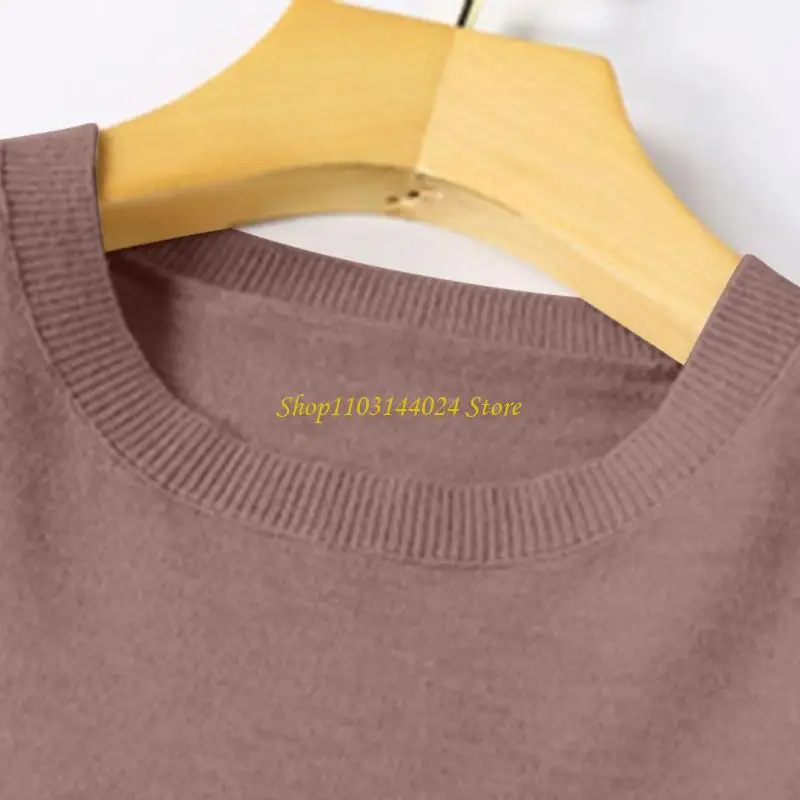 N5KE Women Sweater Oversized Pullover Sweaters Casual Loose Long Sleeve Knit Tops