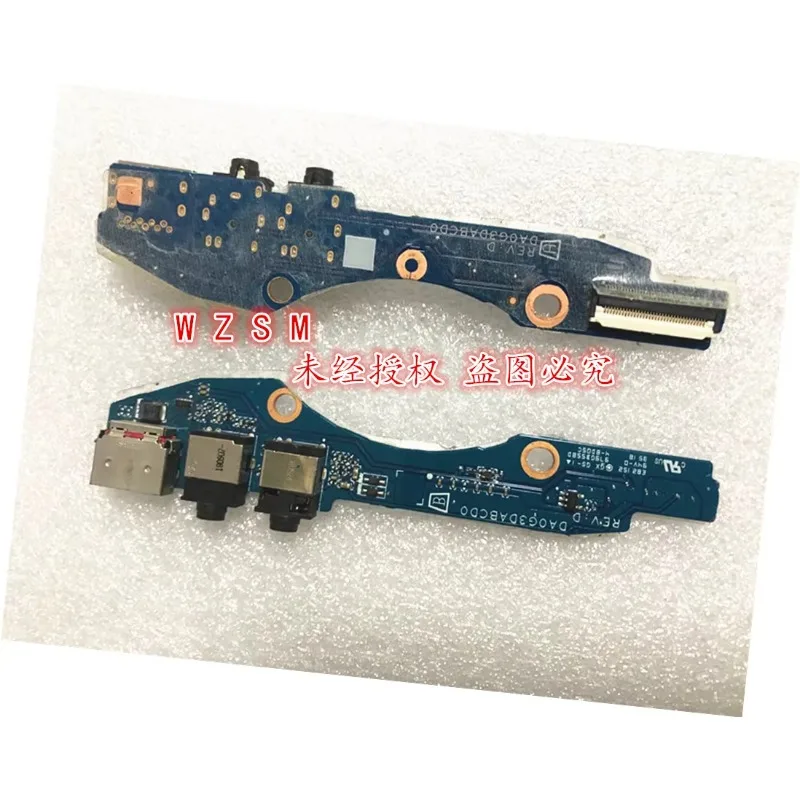 

USB Port Board For HP TPN-Q211 15-DC Audio Board USB Board DA0G3DABCD0