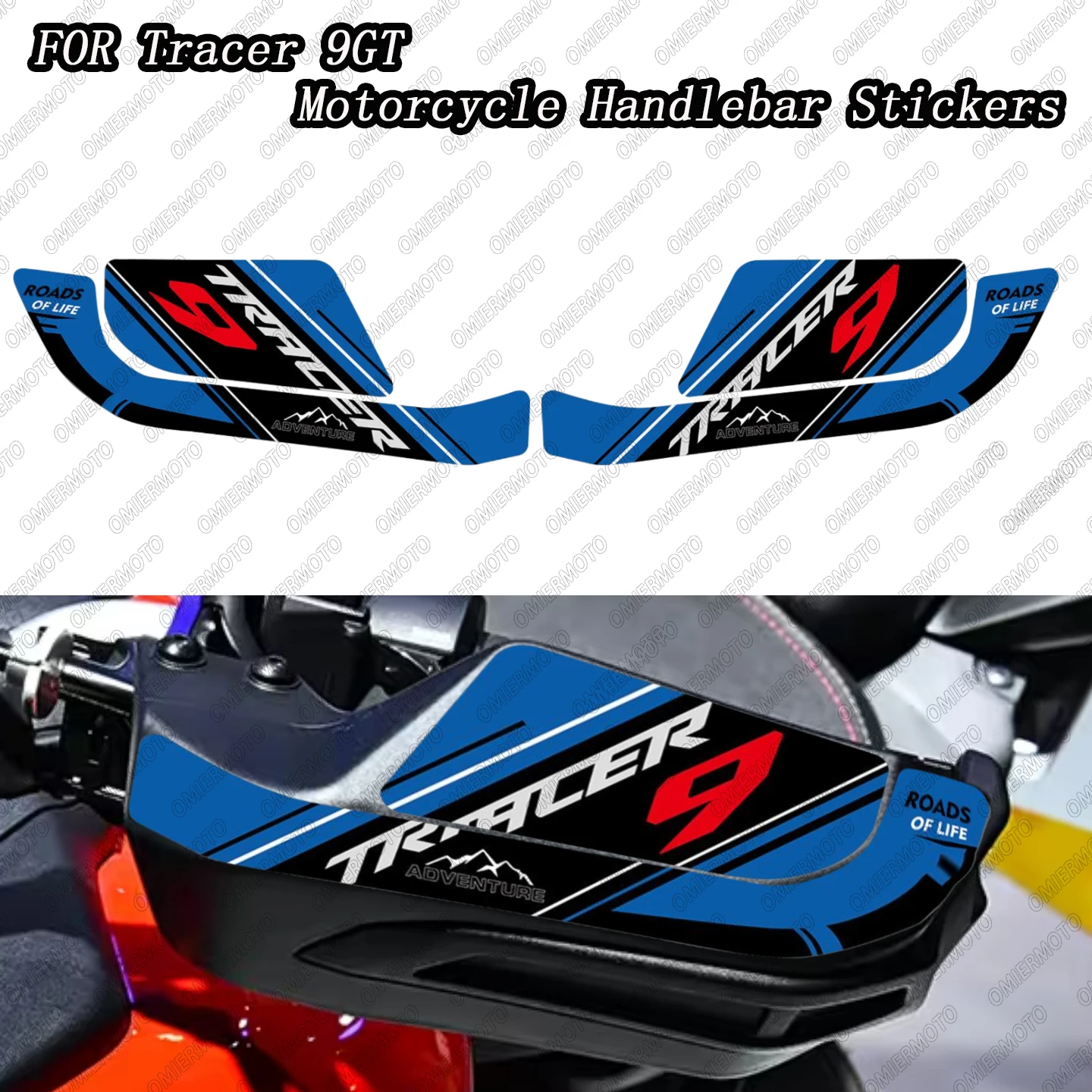 

Motorcycle Hand Guard Stickers Handlebar Decal For Tracer 9GT 9 GT