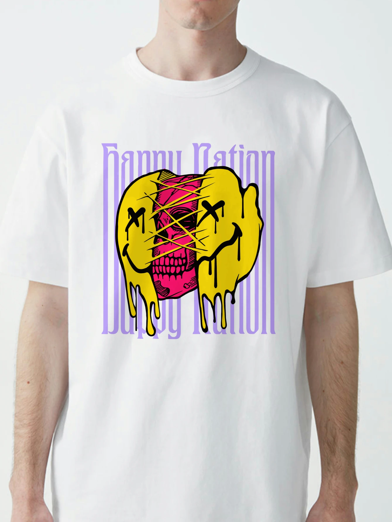 

Men's t-shirts 2025 New Men's clothing Basic plain t-shirt Running top Summer football tops Y2k tops sports Printed 100%cotton