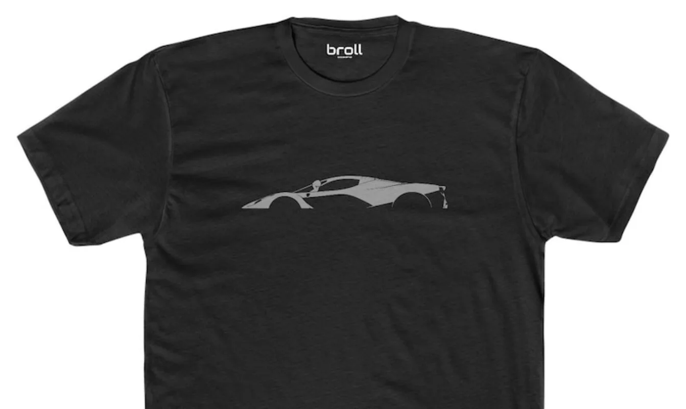 

LaFerrari Silhouette Unisex Cotton Crew T-shirt