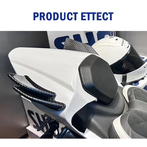 Imagen 2 del producto Para CFMOTO 450 SR 450SRS 2022-2025 450SR Winglet cola Downforce alerón desnudo carenado fijo ala Deflector piezas de motocicleta