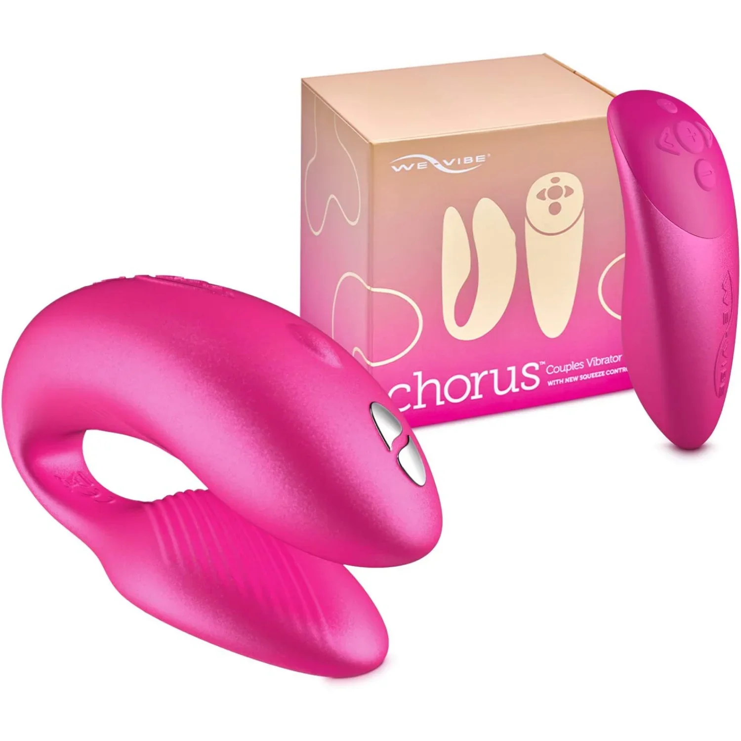 We-Vibe Chorus Couples Vibrator Remote & App Controlled Wearable Vibrating Smart Sex Toy U-Shaped G Spot Vibrator