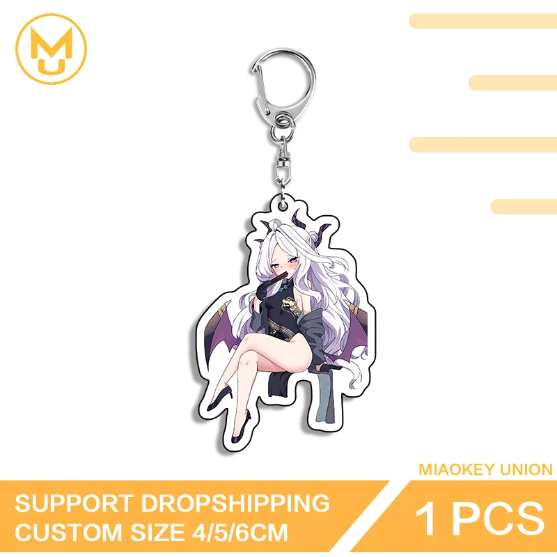 Blue Archive Sexy Sorasaki Hina Waifu Acrylic Keyring Ingenious Hot Selling Creative Props Personality Amusing Accessories
