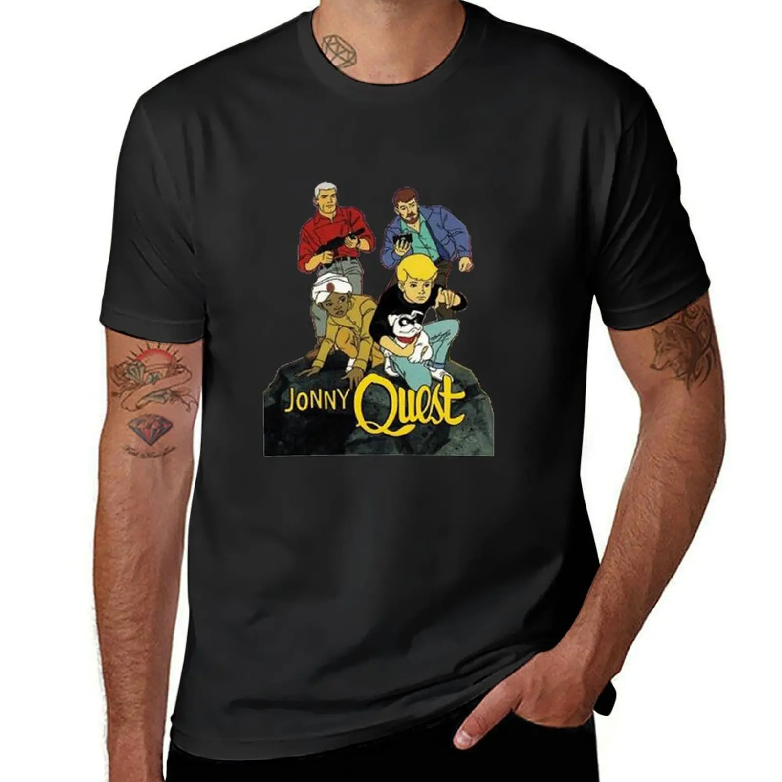 

the real adventures of jonny quest T-Shirt baggy shirts funny costumes graphic tee shirt basketball graphic tees mens clothes