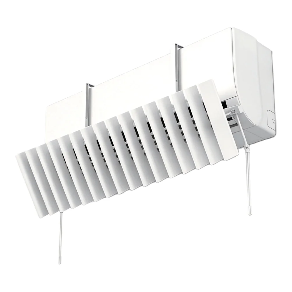 Wall Mounted Air Conditioning Louver Wind Deflector for Adjustable Airflow Direction and Energy Efficient Circulation