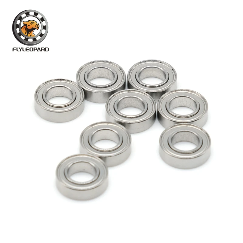 Rolamentos de esferas de aço inoxidável, rolamento S688ZZ, ABEC-7, 440C, 8x16x5mm, 10Pcs