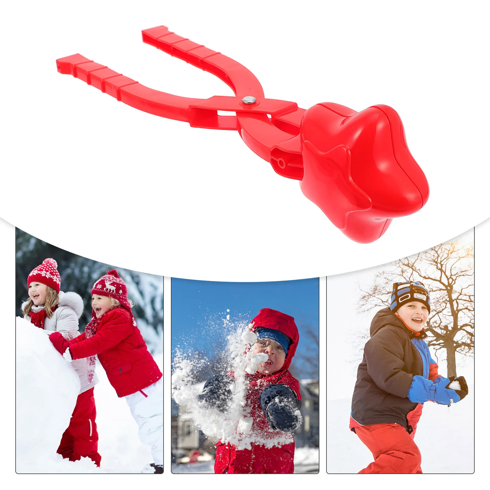 

Kids Tools Snowball Clip Toys Winter Outdoor Fight Playing with Clips Clamp Child