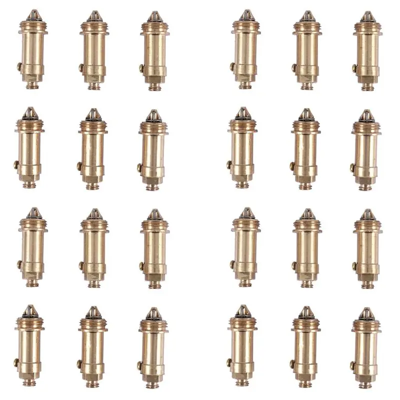 

CYCLI-24 шт. Запасные латунные пружинные заглушки-фиксаторы Click-Clack для слива раковины и ванны, для кухонных моек и ванных комнат